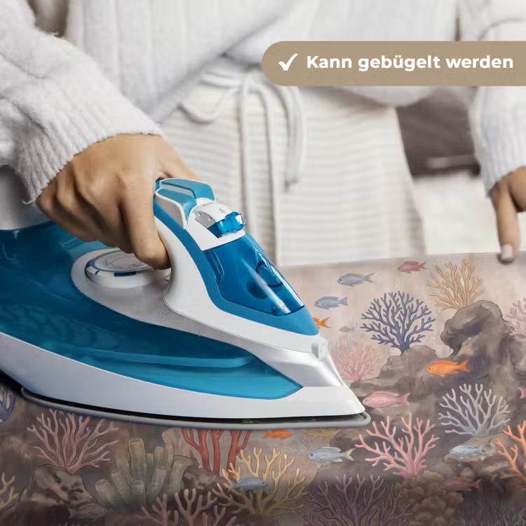 Vis - Koraalrif - Onderwaterwereld - Illustratie Wandkleed katoen klein -tsfeer9_DE