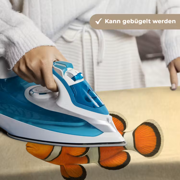 Vis - Oranje - Strepen Wandkleed katoen klein -tsfeer9_DE