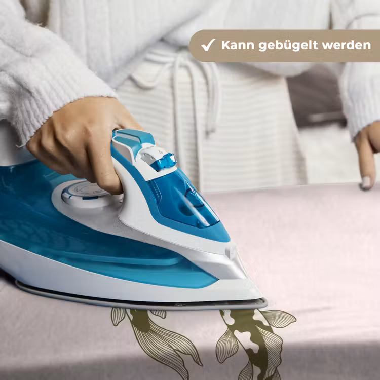 Vis - Zwemmend - Groen - Abstract - Dieren Wandkleed katoen klein -tsfeer9_DE