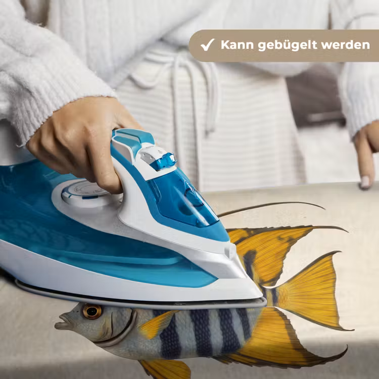Vis - Sierlijk - Vinnen - Illustratie Wandkleed katoen klein -tsfeer9_DE