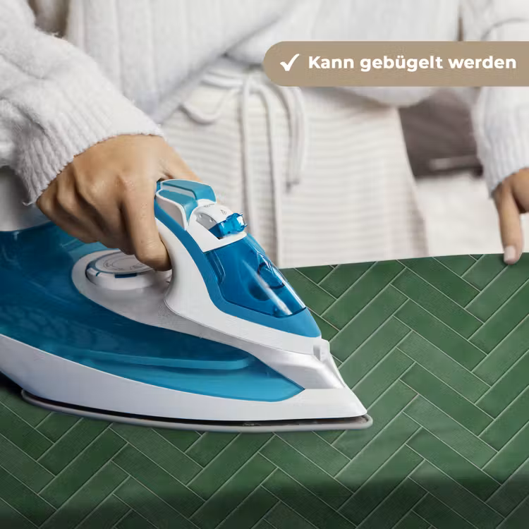 Visgraat - Wandtegel - Bosgroen Wandkleed katoen klein 269 -tsfeer9_DE