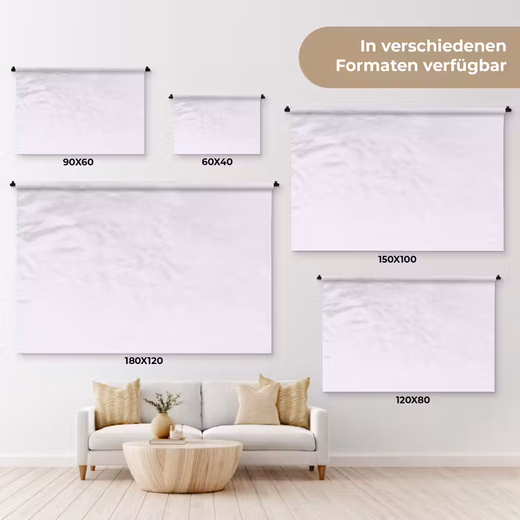 Lilac - Luxe - Paars Wandkleed katoen klein 269 -tsfeer8_DE