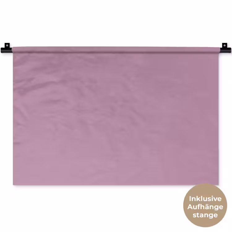 Lilac - Paars - Mauve Wandkleed katoen klein 269 -t3d_DE