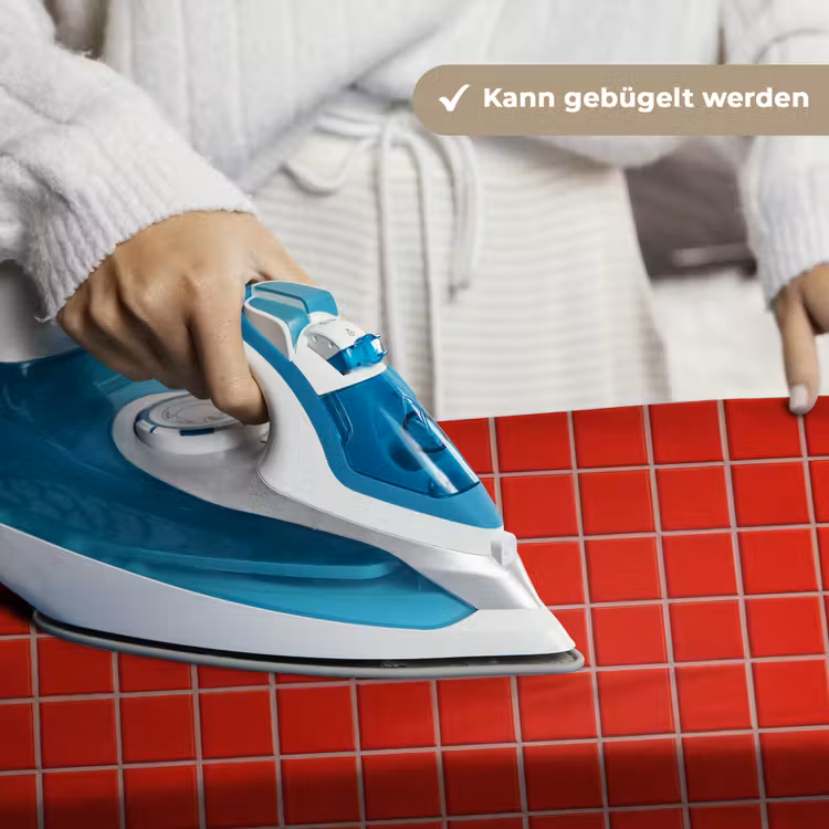 Tegel - Patroon - Kersen - Rood Wandkleed katoen klein 269 -tsfeer9_DE