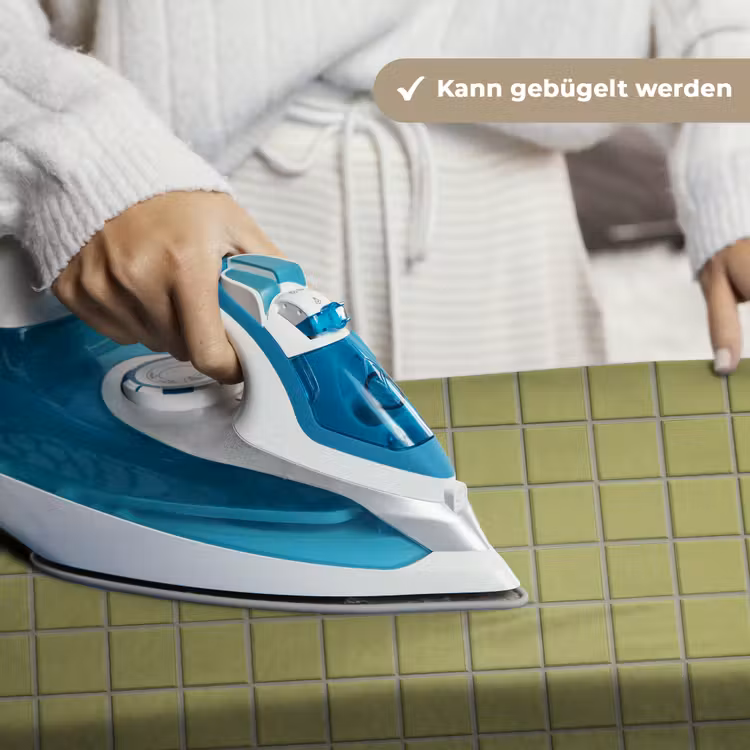 Tegel - Patroon - Olijfgroen Wandkleed katoen klein 269 -tsfeer9_DE