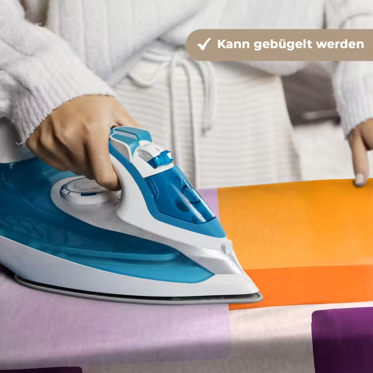 Vlakken - Abstract - Rechthoekig - Oranje Wandkleed katoen klein -tsfeer9_DE