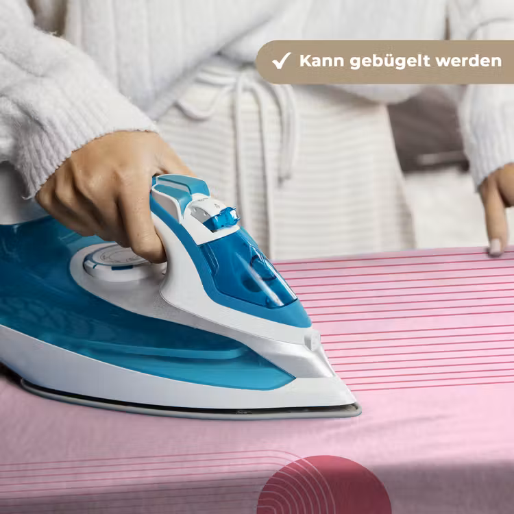 Vormen - Lijnen - Minimalistisch - Roze Wandkleed katoen klein -tsfeer9_DE