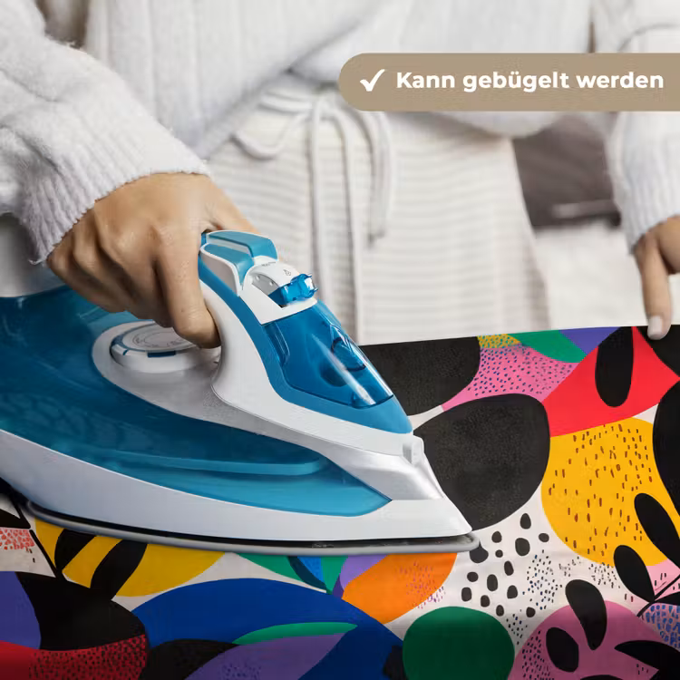 Vormen - Stippen - Kleurrijk Wandkleed katoen klein -tsfeer9_DE