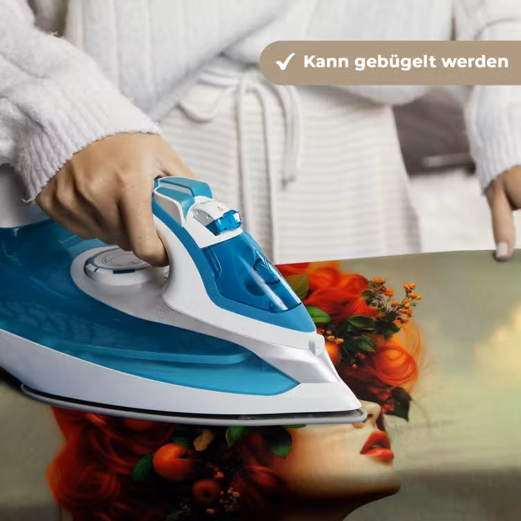 Vrouw - Appels - Rood - Bladeren Wandkleed katoen klein -tsfeer9_DE