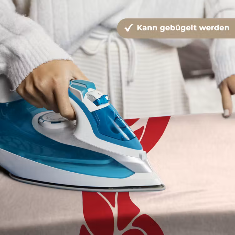Vrouw - Figuur - Abstract - Modern - Rood Wandkleed katoen klein -tsfeer9_DE