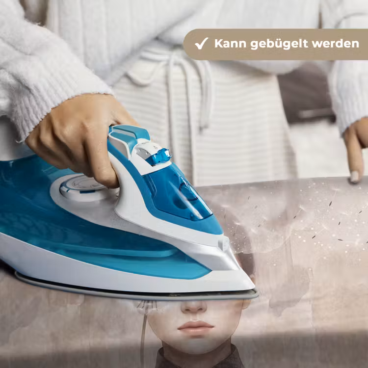 Vrouw - Sereen - Grijs Wandkleed katoen klein -tsfeer9_DE