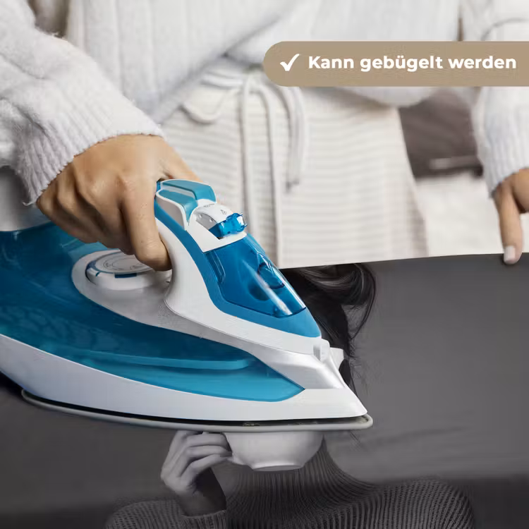 Vrouw - Koffie - Zwart - Wit Wandkleed katoen klein -tsfeer9_DE