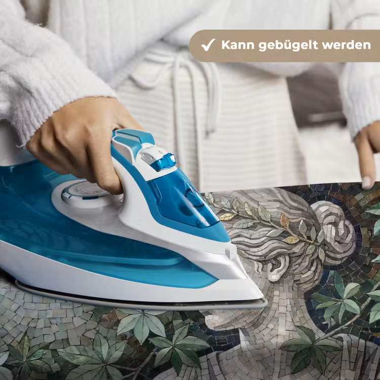 Vrouw - Klassiek - Mozaiëk - Natuur - Groen Wandkleed katoen klein -tsfeer9_DE