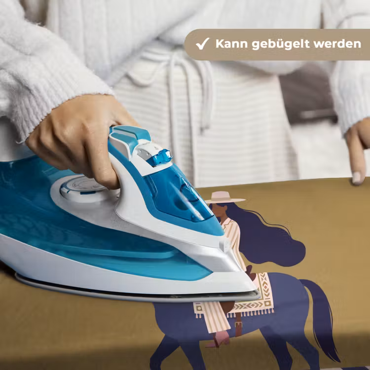 Vrouw - Paard - Rijden - Modern - Abstract Wandkleed katoen klein -tsfeer9_DE