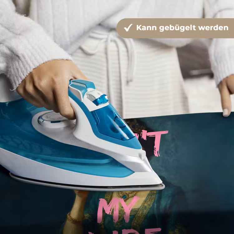 Vrouw - Portret - Kroon Wandkleed katoen klein -tsfeer9_DE