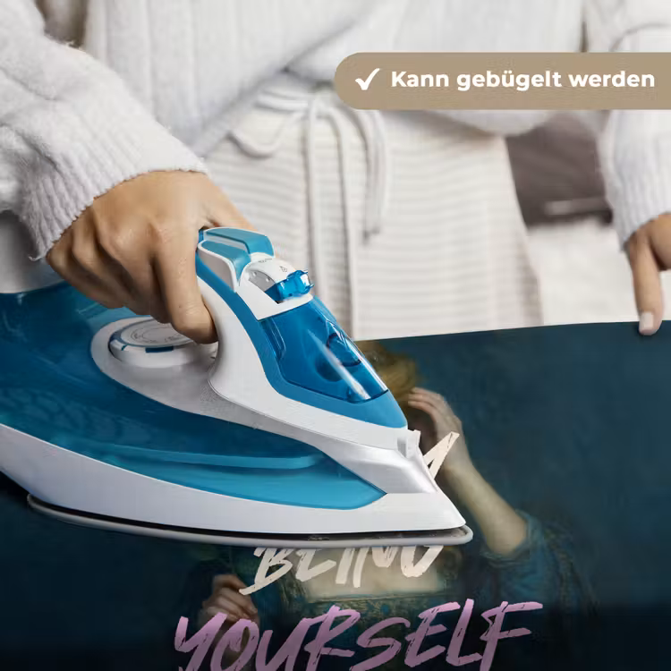 Vrouw - Roos - Quote Wandkleed katoen klein -tsfeer9_DE