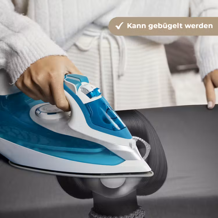 Vrouw - Zwart Wit - Ketting - Zonnebril Wandkleed katoen klein -tsfeer9_DE