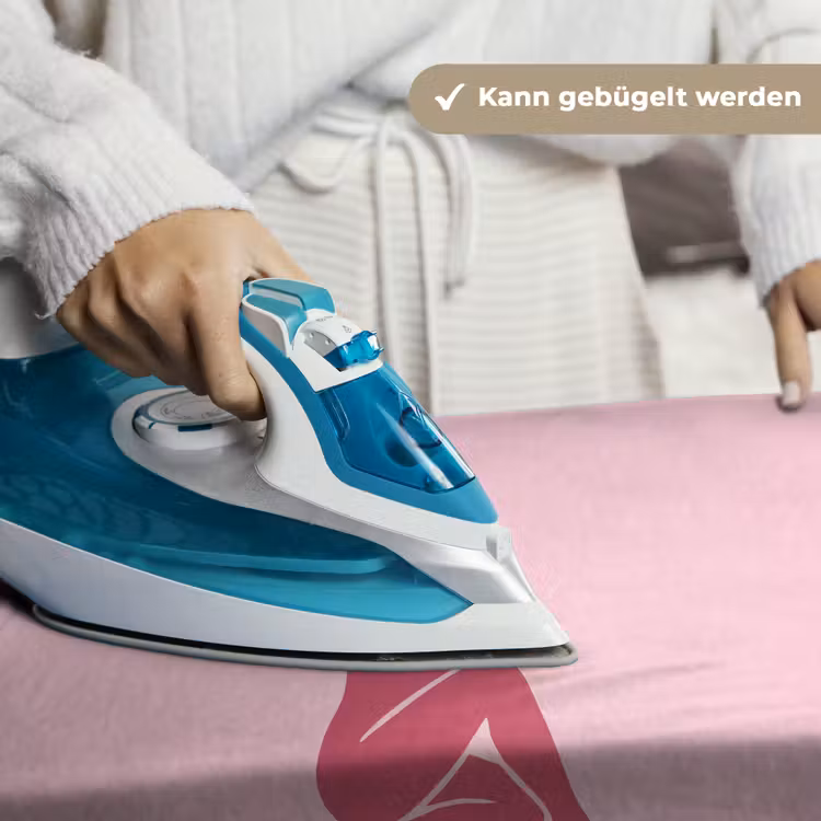 Vrouw - Silhouet - Abstract - Modern - Roze Wandkleed katoen klein -tsfeer9_DE