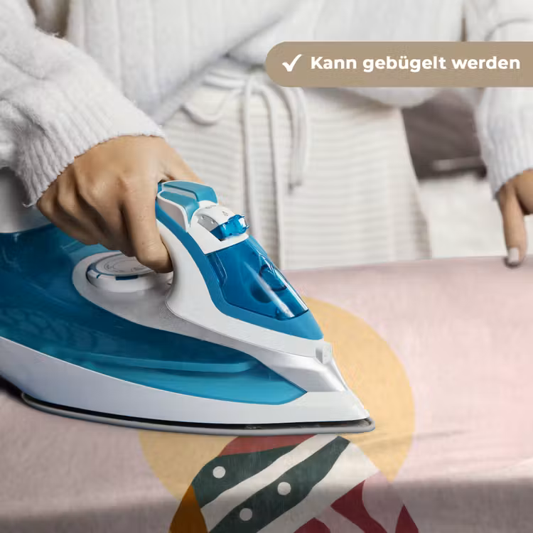 Vrouw - Zon - Kleurrijk Wandkleed katoen klein -tsfeer9_DE