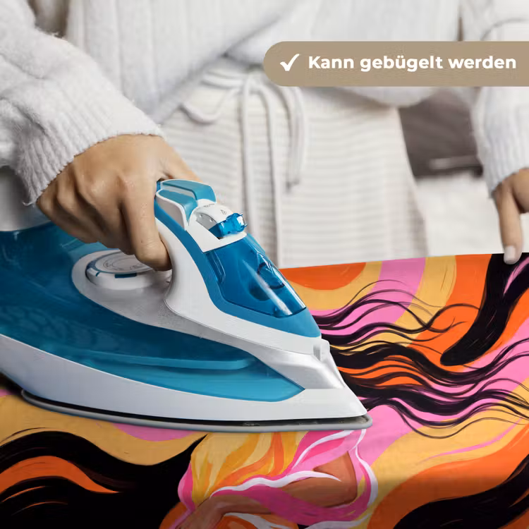 Vrouw - Zonnebril - Abstract - Kleurrijk Wandkleed katoen klein -tsfeer9_DE