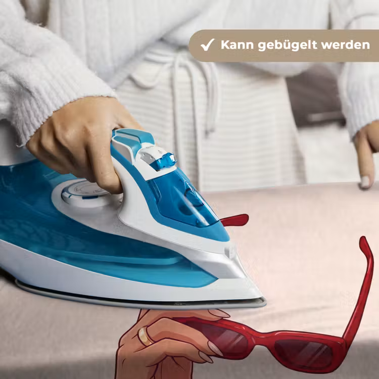Vrouw - Zonnebril - Mode - Rood - Illustratie Wandkleed katoen klein -tsfeer9_DE
