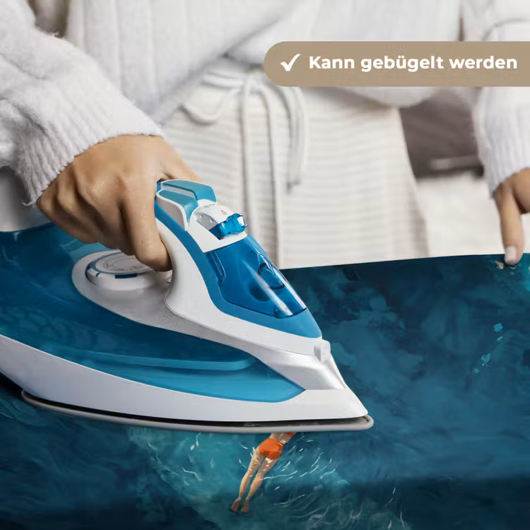 Vrouw - Water - Bikini - Oranje Wandkleed katoen klein -tsfeer9_DE