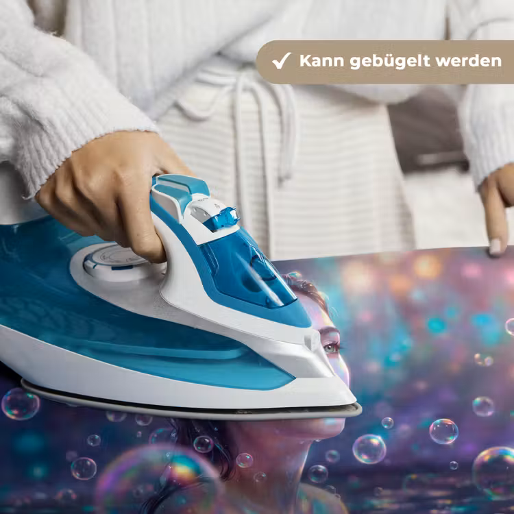 Vrouw - Water - Portret - Kleurrijk - Modern Wandkleed katoen klein -tsfeer9_DE