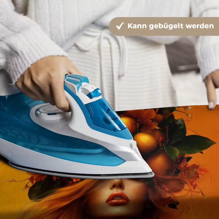 Vrouw - Citroenen - Bloesem - Geel Wandkleed katoen klein -tsfeer9_DE