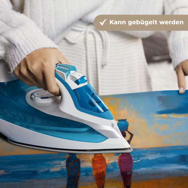 Vrouwen - Strand - Zondsondergang Wandkleed katoen klein -tsfeer9_DE