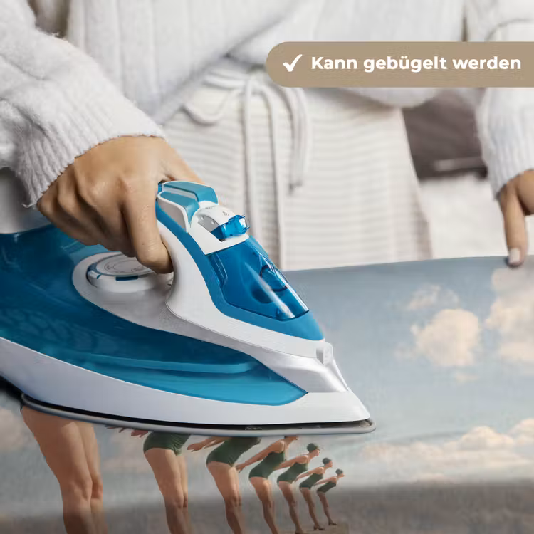 Wandteppich - Frauen – Tauchhaltung – Wolken - Vrouwen - Duikhouding - Wolken Wandkleed katoen klein
