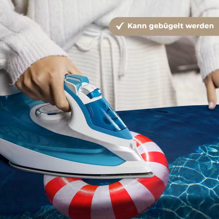 Recreatie - Water - Zomer - Rood - Wit Wandkleed katoen klein -tsfeer9_DE