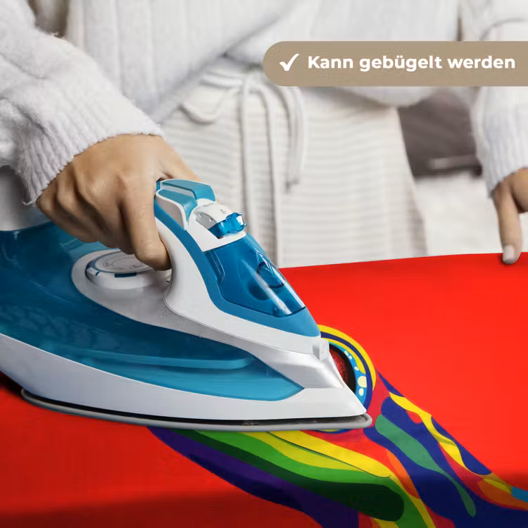 Kikker - Kleurrijk - Strepen - Ogen Wandkleed katoen klein -tsfeer9_DE