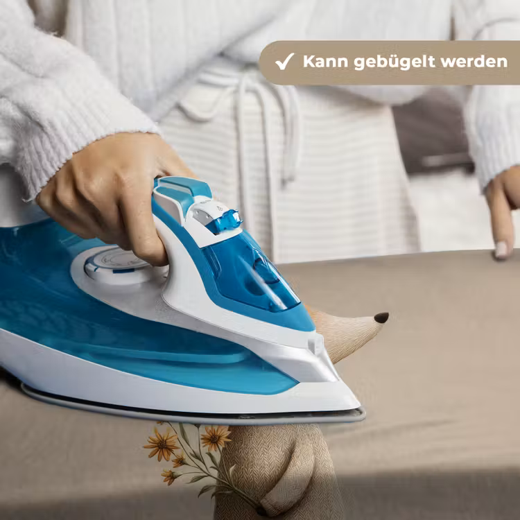 Vos - Gele bloemen - Minimalistisch Wandkleed katoen klein -tsfeer9_DE