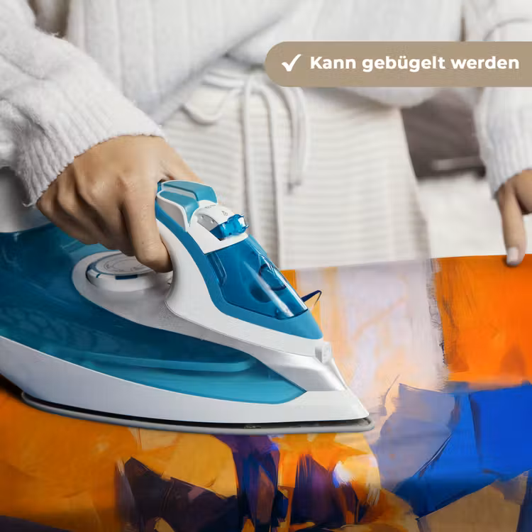 Vos - Oranje - Vormen - Abstract Wandkleed katoen klein -tsfeer9_DE