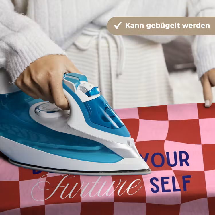 Furture - Geblokt - Rood Wandkleed katoen klein -tsfeer9_DE