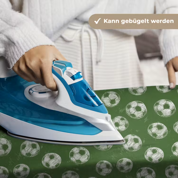 Voetbal - Sport - Groen Wandkleed katoen klein 269 -tsfeer9_DE