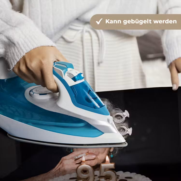 Verjaardag - Krulspeld - Oma Wandkleed katoen klein -tsfeer9_DE