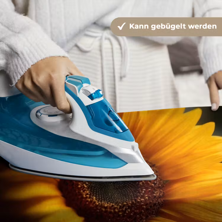 Geel - Zonnebloem - Zomers Wandkleed katoen klein -tsfeer9_DE