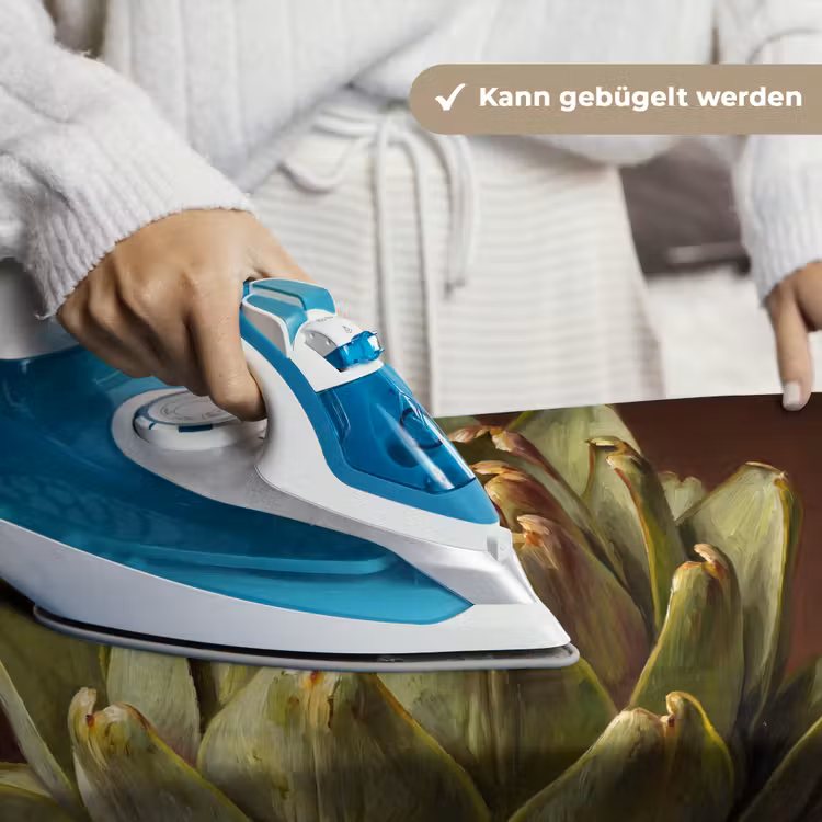 Wandteppich - Gemüse – Artischocke – Grün - Groente - Artisjok - Groen Wandkleed katoen klein