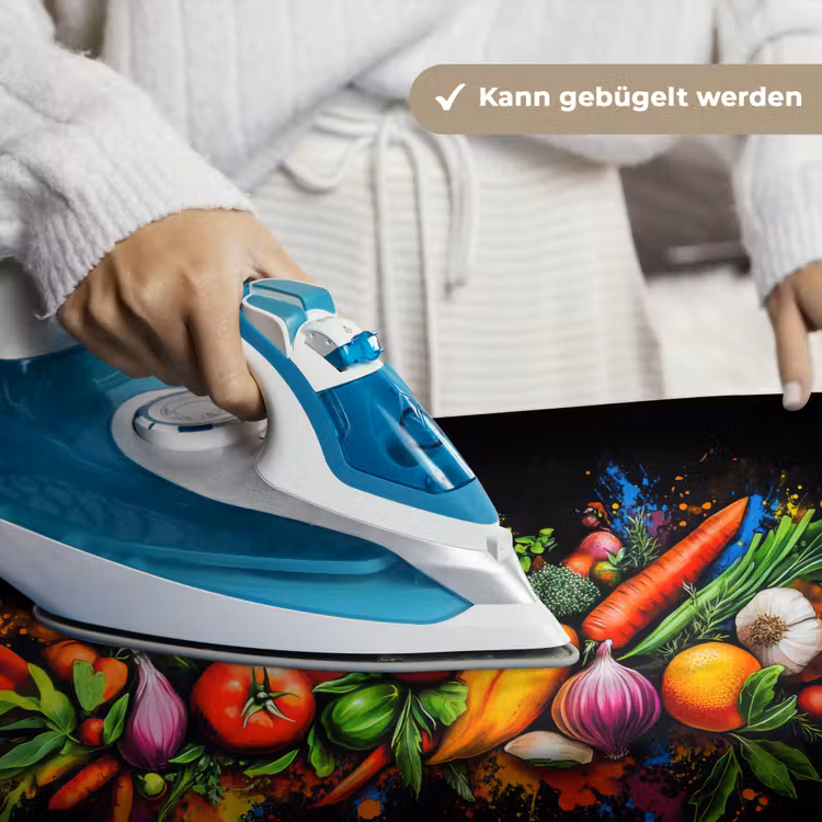 Groente - Eten - Kruiden - Graffiti - Koken Wandkleed katoen klein -tsfeer9_DE