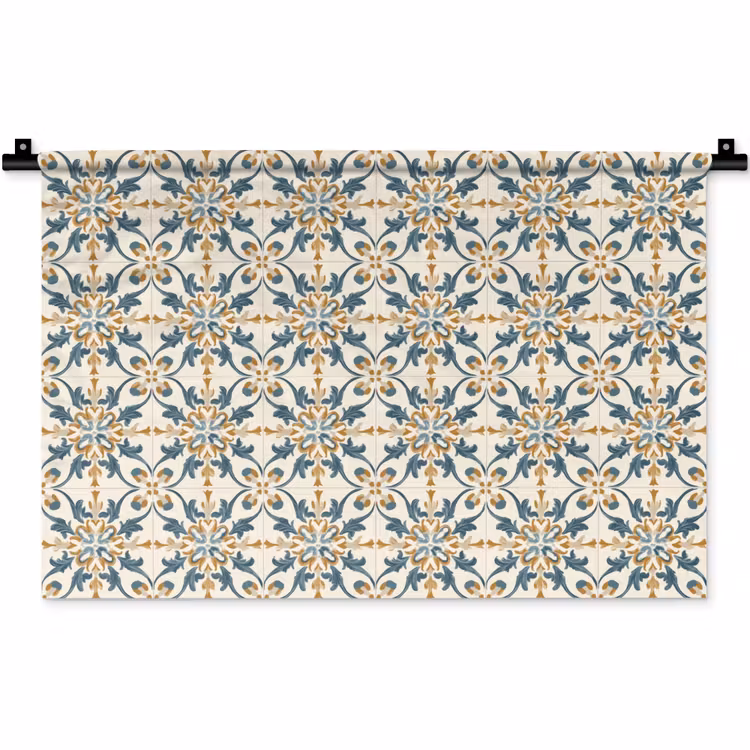 Patroon - Klassiek - Kleurrijk Wandkleed katoen klein 269 -zz3d