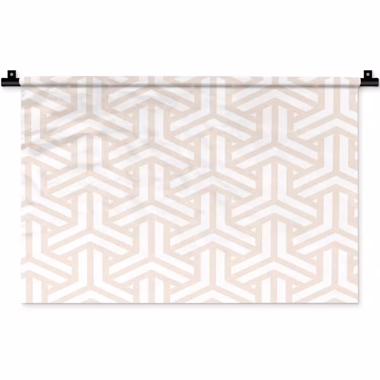 Geometrie - Lijn - Vorm - Patroon Wandkleed katoen klein 269 -zz3d