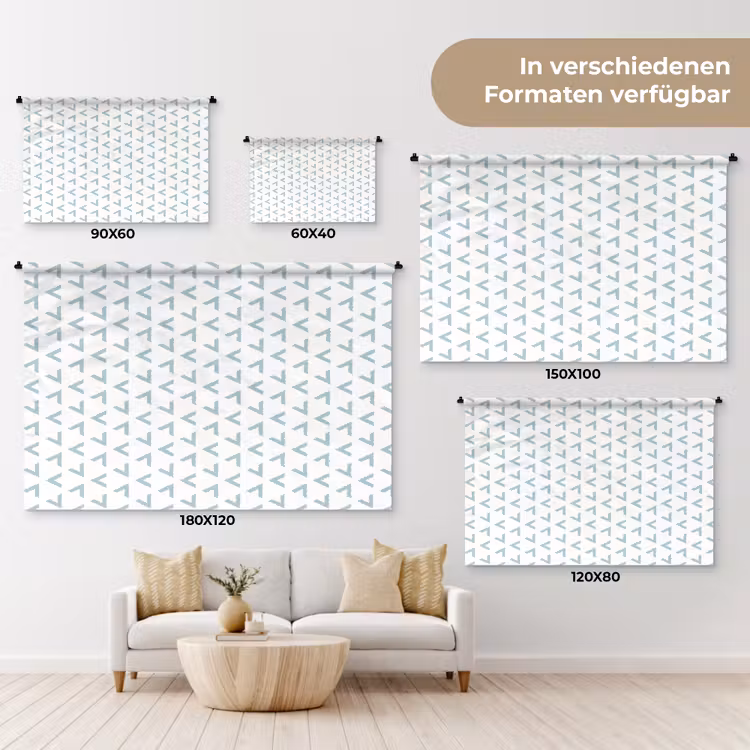 Geometrie - Patronen - Abstract Wandkleed katoen klein 269 -tsfeer8_DE