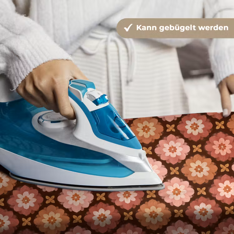 Geometrisch - Bloemen - Kleurrijk Wandkleed katoen klein 269 -tsfeer9_DE