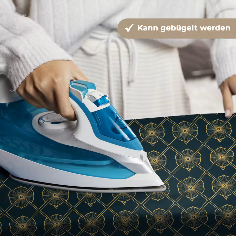 Geometrisch - Elegant - Groen Wandkleed katoen klein 269 -tsfeer9_DE