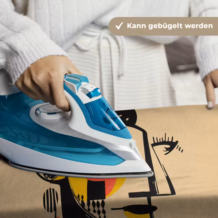 Geometrisch - Felle kleuren - Kubistische stijl Wandkleed katoen klein -tsfeer9_DE