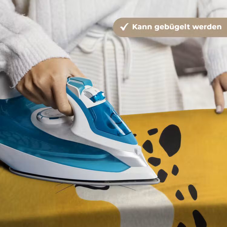 Cheetah - Illustratie - Geel Wandkleed katoen klein -tsfeer9_DE