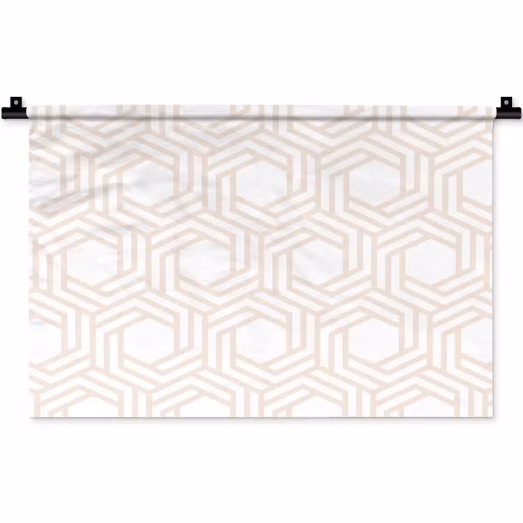 Design - Geometrie - Patroon Wandkleed katoen klein 269 -zz3d