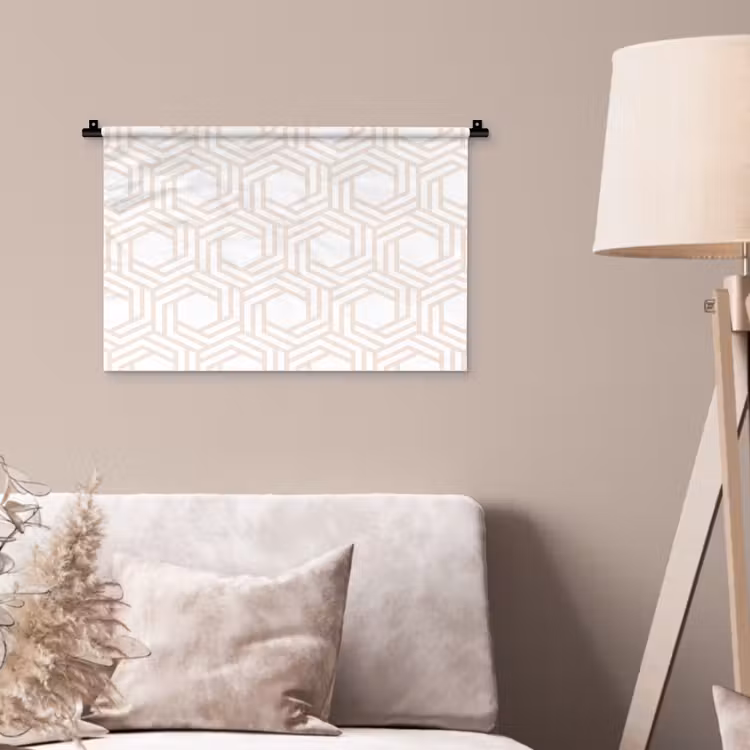 Design - Geometrie - Patroon Wandkleed katoen klein 269 -sfeer4