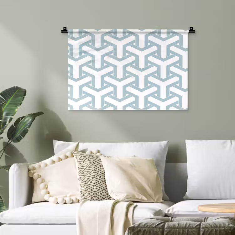 Design - Lijn - Patroon Wandkleed katoen klein 269 -sfeer7